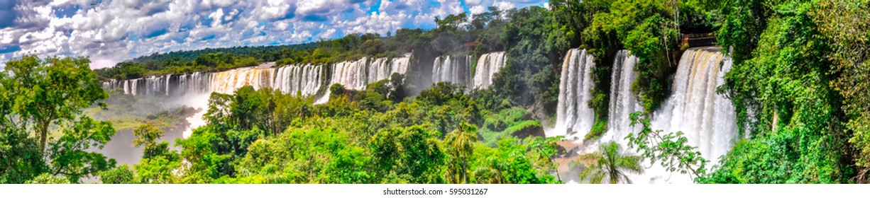 Argentina Falls Panoramic