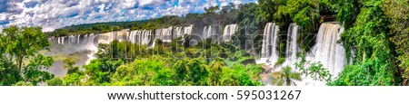 Argentina Falls Panoramic