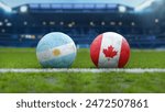 Argentina vs Canada Soccer Match