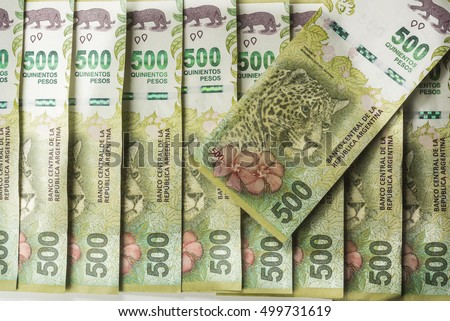 Argentina,New five hundred note