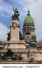 Argentine National Congress Close Up