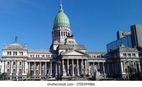 Argentine National Congress - Front View