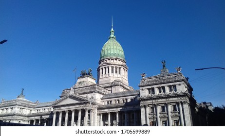 Argentine National Congress - Front View