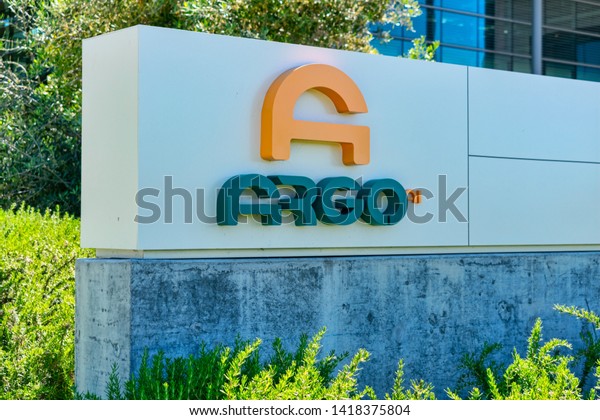 Argo AI logo and sign near a self-driving technology\
startup company office in Silicon Valley - Palo Alto,California,\
USA - June 6, 2019