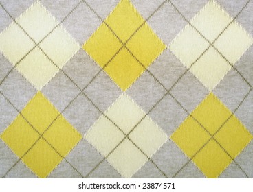 Argyle Pattern On A Sweater