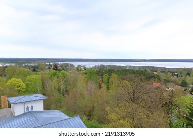 Arial Photo Of The Landscape In Germany In Joachimsthal, Brandenburg (from The Biorama-Projekt Tower)