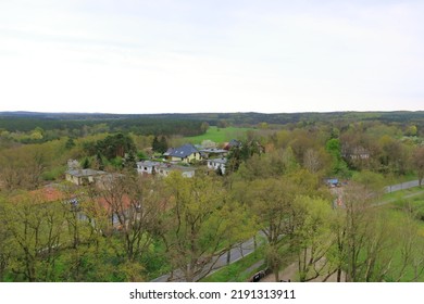 Arial Photo Of The Landscape In Germany In Joachimsthal, Brandenburg (from The Biorama-Projekt Tower)