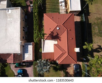 Arial Shot Of House