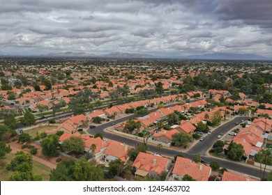 Arial View Of Gilbert Arizona 