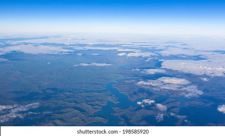 Arial View Of Lake Burragorang, Australia