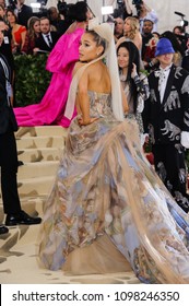 Ariana Grande attends the 2018 Metropolitan Museum of Art Costume Institute Benefit Gala on May 7, 2018 at the Metropolitan Museum of Art in New York, New York, USA
