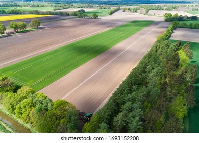 Arid Farmland During A Dry Spell In Northern Germany