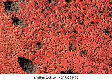 Arid Land Aerial View Of Central Australia 