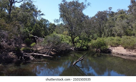 Ariel Footage Above Blackwood River WA