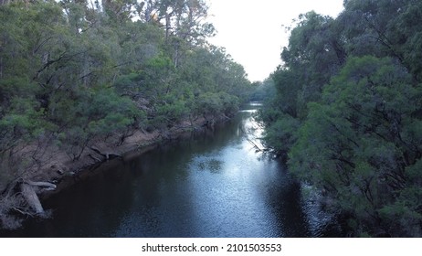 Ariel Footage Above Blackwood River WA