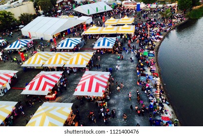 Ariel View County Fair