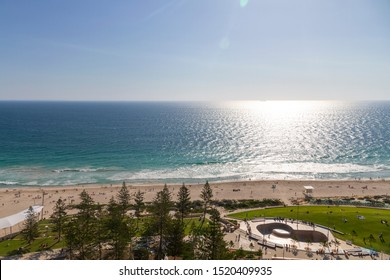 Ariel View Of The Scarborough Beach Foreshore, Perth, Western Australia