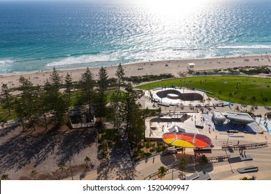 Ariel View Of The Scarborough Beach Foreshore, Perth, Western Australia