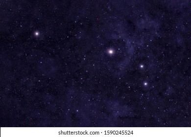 Aries constellation. Against the background of the night sky. Elements of this image were furnished by NASA. - Shutterstock ID 1590245524