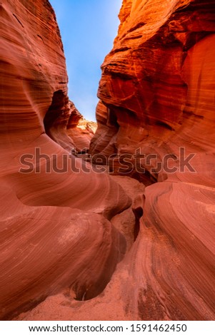 Arizona Canyons showing off their stunning lines and colors