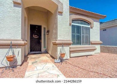 Arizona Home With Desert Landscaping