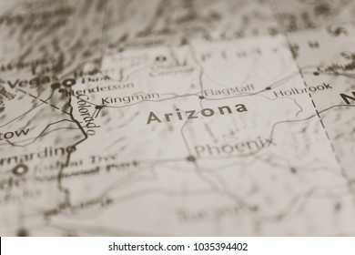 Arizona On The Map