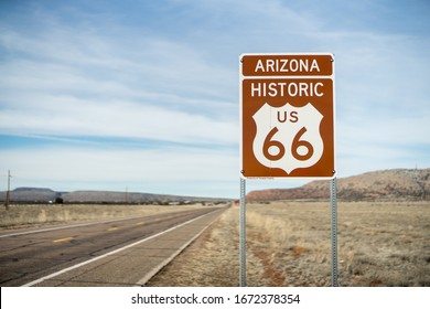 Arizona Route 66 Road Sign 