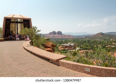 Arizona Sedona Chapel Of The Holy Cross Lookout