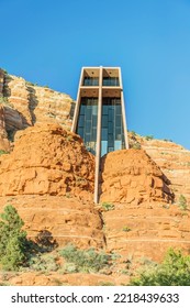 Arizona, Sedona. Chapel Of The Holy Cross