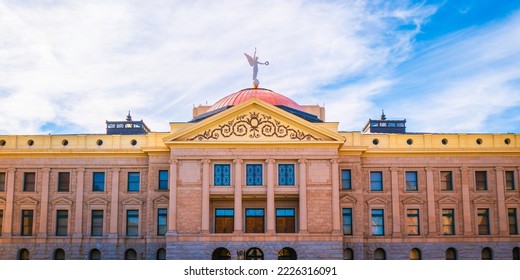 Arizona State Capitol Building in downtown Phoenix, Arizona 