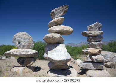 Arizona, Tucson, USA, April 8, 2015, Rock Sculptor