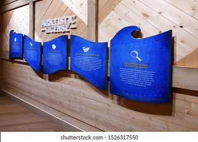 Ark Encounter Located In Williamstown, KY, USA 10-05-19  Artistic License At The Ark Encounter.