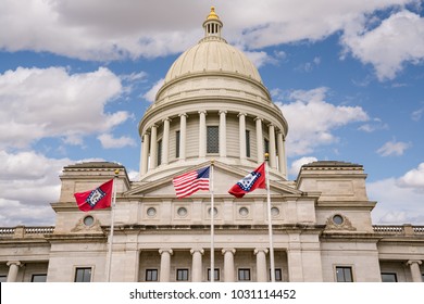 Arkansas Capitol Building In Little Rock, AR