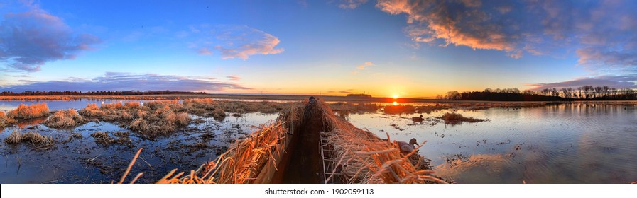 Arkansas Duck Hunting Pit Blind