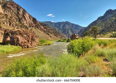 Arkansas River Near Canon City Colorado