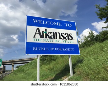 Arkansas Welcome Sign