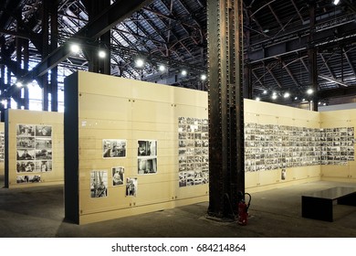 ARLES, FRANCE - JULY 11, 2017: An Exhibition Of Annie Leibovitz At Photography Festival Les Rencontres D'Arles