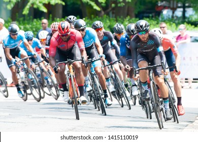 ARLINGTON JUNE 1: Cyclists Compete In The Elite Men’s Race At The Armed Forces Cycling Classic On June 1, 2019 In Arlington, VA 
