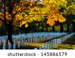 Arlington National Cemetery in Autumn