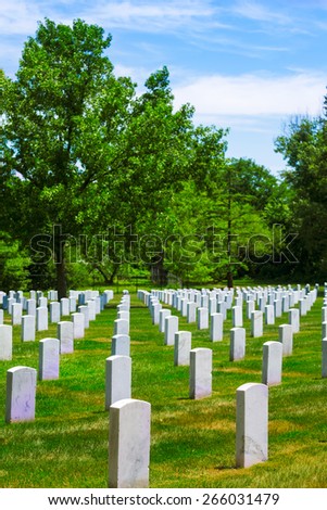 Arlington National Cemetery Virginia VA near Washington DC United States