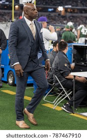 Arlington, Texas / USA - December 19, 2015: Former NFL Football Player And Current CBS Sports And NFL Network Anaylst Deion Sanders At AT&T Stadium