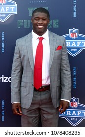 ARLINGTON, TX - Roquan Smith Attends The 2018 NFL Draft At AT&T Stadium On April 26, 2018 In Arlington, Texas.