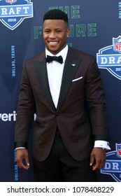 ARLINGTON, TX - Saquon Barkley Attends The 2018 NFL Draft At AT&T Stadium On April 26, 2018 In Arlington, Texas.