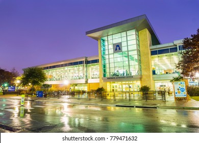 Arlington, USA - December 19, 2017: Maverick Activities Center. Located In The University Of Texas At Arlington. Texas, USA.