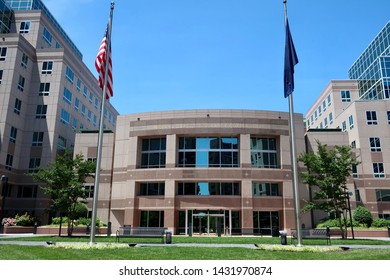 ARLINGTON, VA - JUNE 23, 2019: FDIC - FEDERAL DEPOSIT INSURANCE CORPORATION - Training Facility Center