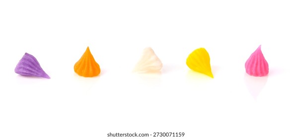 Ar-Lua Thai Dessert, Ar Lua Thai coconut candy ioslated on white background image from camera