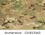 Armed force multicam camouflage fabric texture background