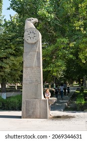 Armenia, Echmiadzin, September 2021. Monument To The Armenian State And Church Leader, Catholicos Of All Armenians .