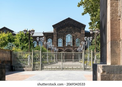 Armenia, Echmiadzin, September 2021. View Of The Residence Of The Catholicos Of All Armenians Garegin II.