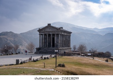 Armenia Pagan Temple Mountains Winter